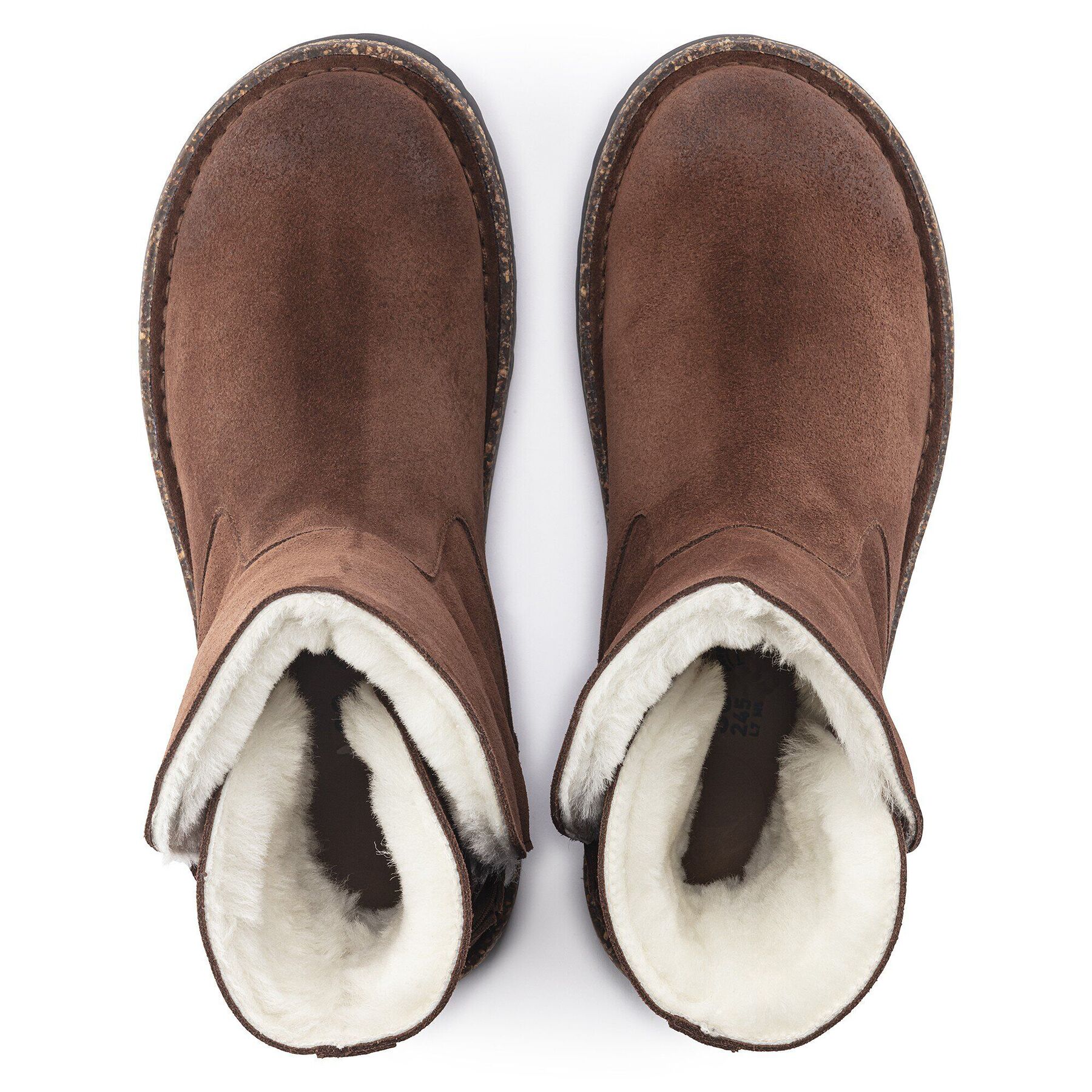 Alternative view of Uppsala Shearling Suede Leather Espresso