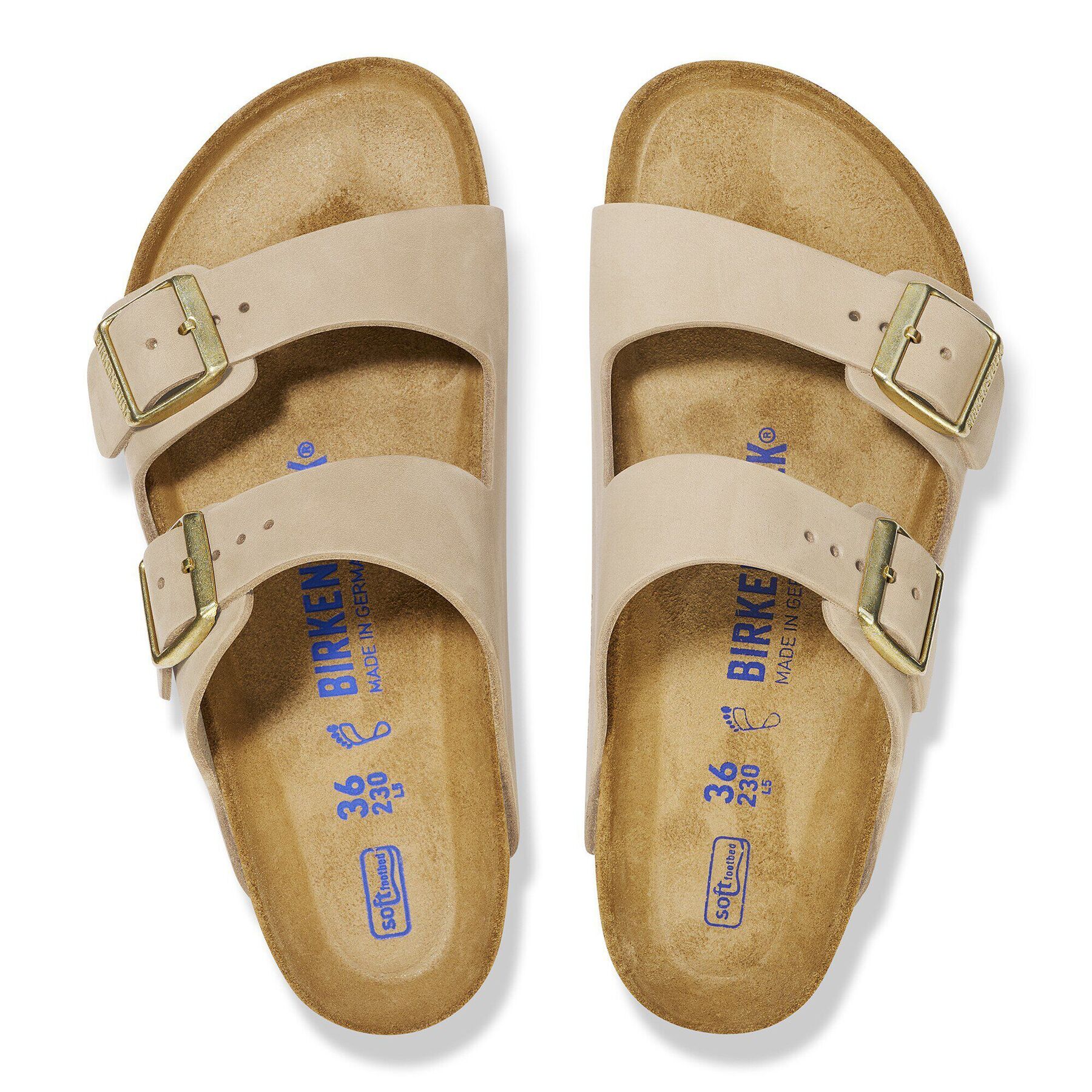 Alternative view of Arizona Soft Footbed Nubuk Leather