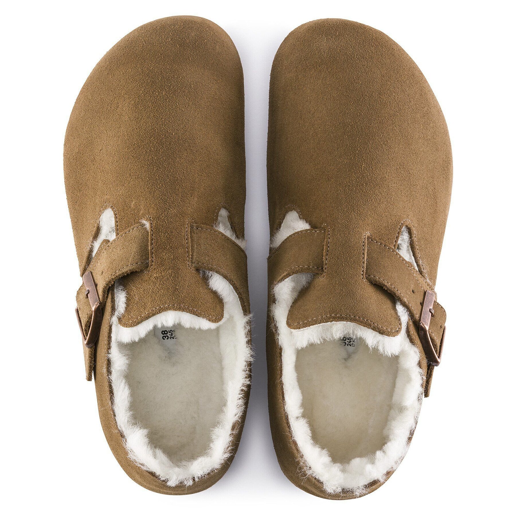 Alternative view of London Shearling Suede Leather