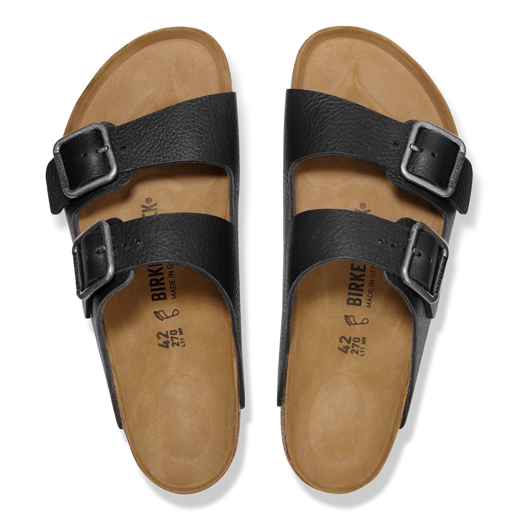 Alternative view of Arizona Wire Buckle Natural Leather