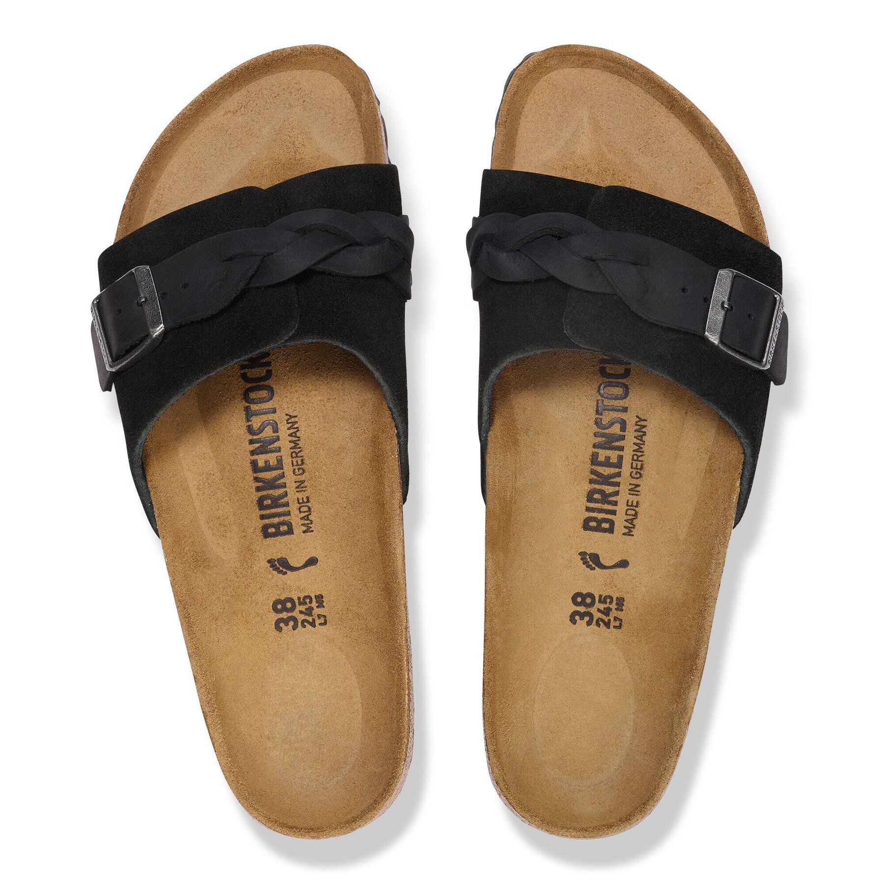 Alternative view of Oita Braided Suede Leather