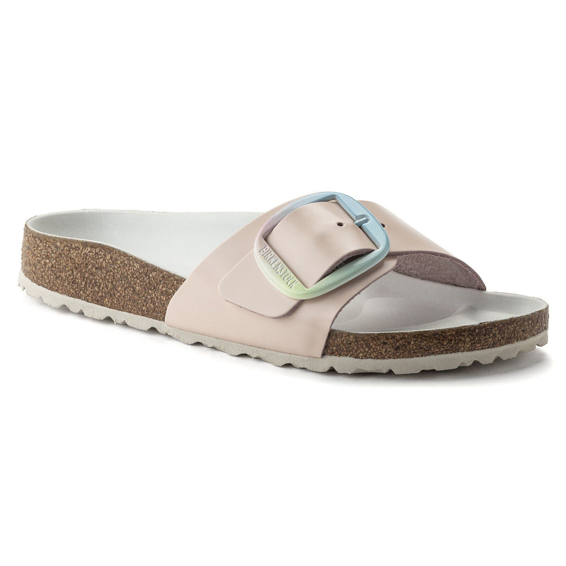 Madrid Big Buckle Leather Light Rose