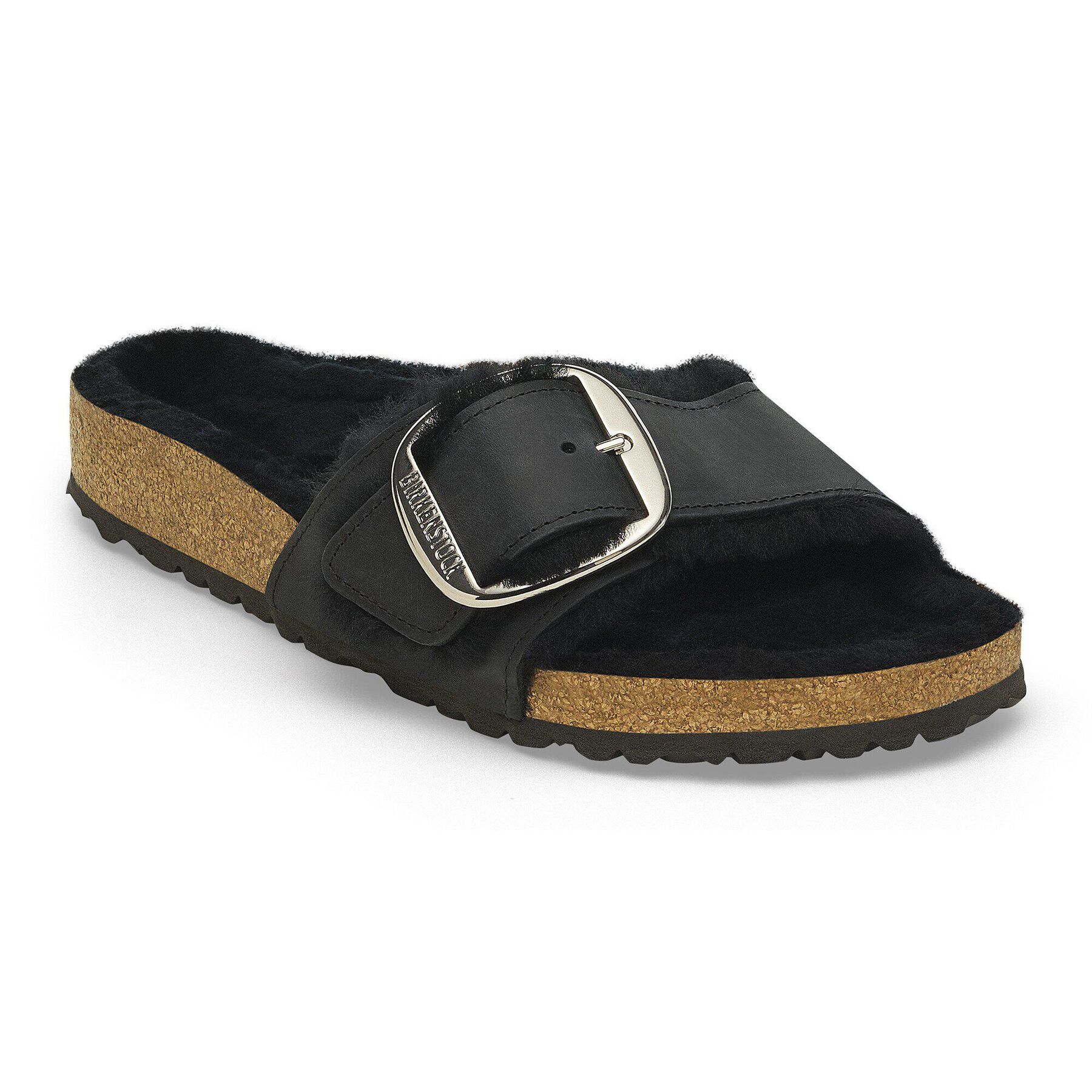 Alternative view of Madrid Big Buckle Shearling Natural Leather Oiled