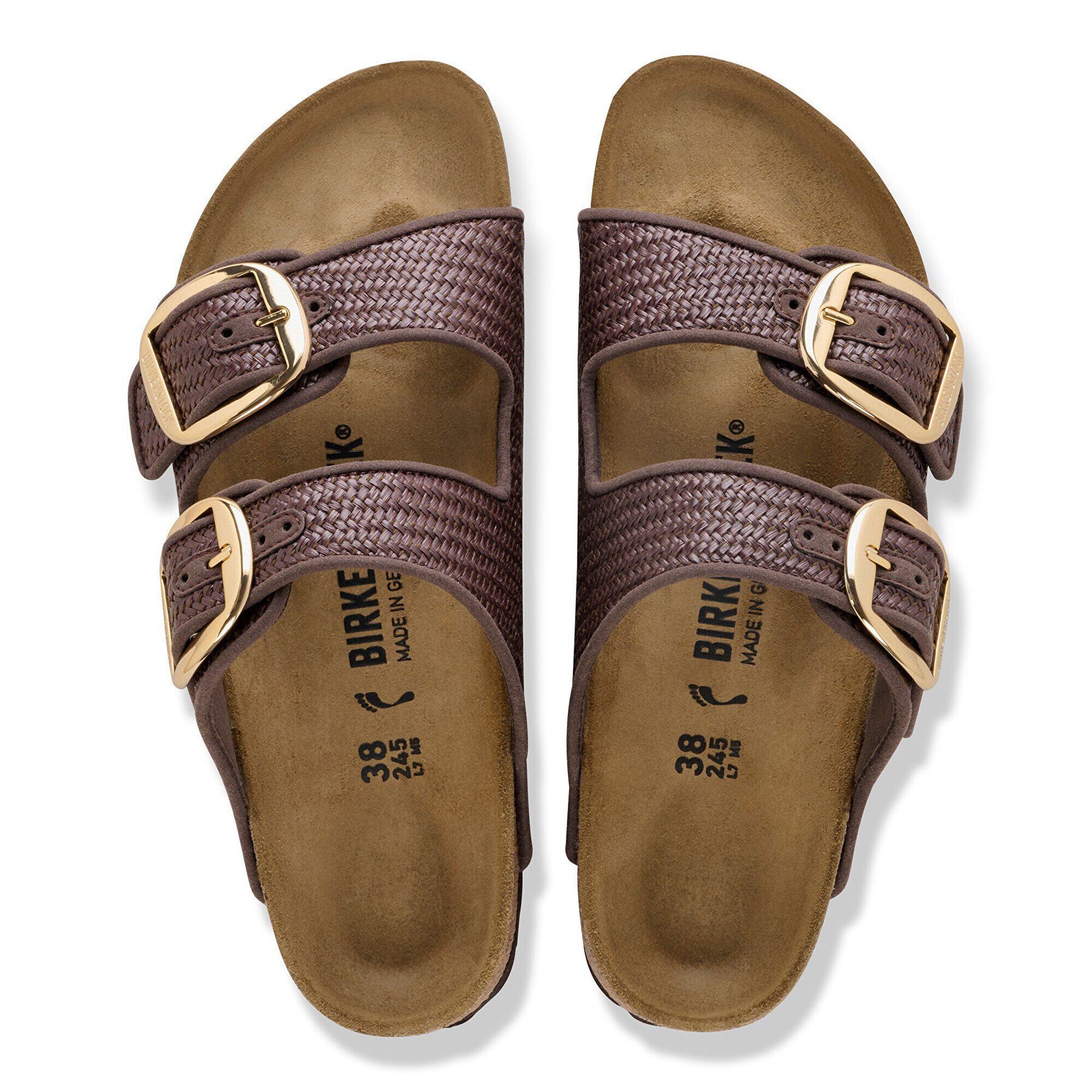Alternative view of Arizona Big Buckle Raffia Textile