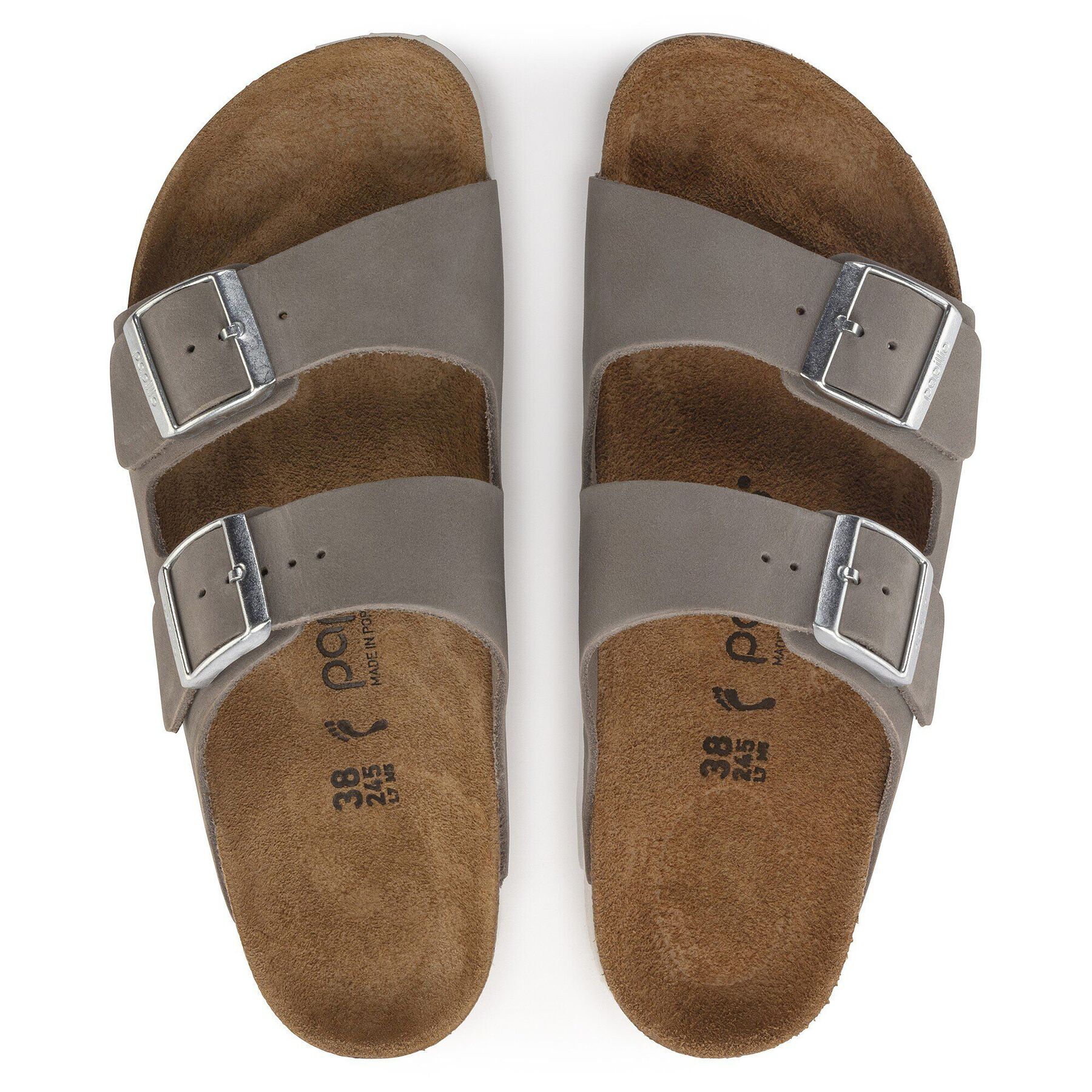 Alternative view of Arizona Flex Platform Nubuck Leather Dove Gray