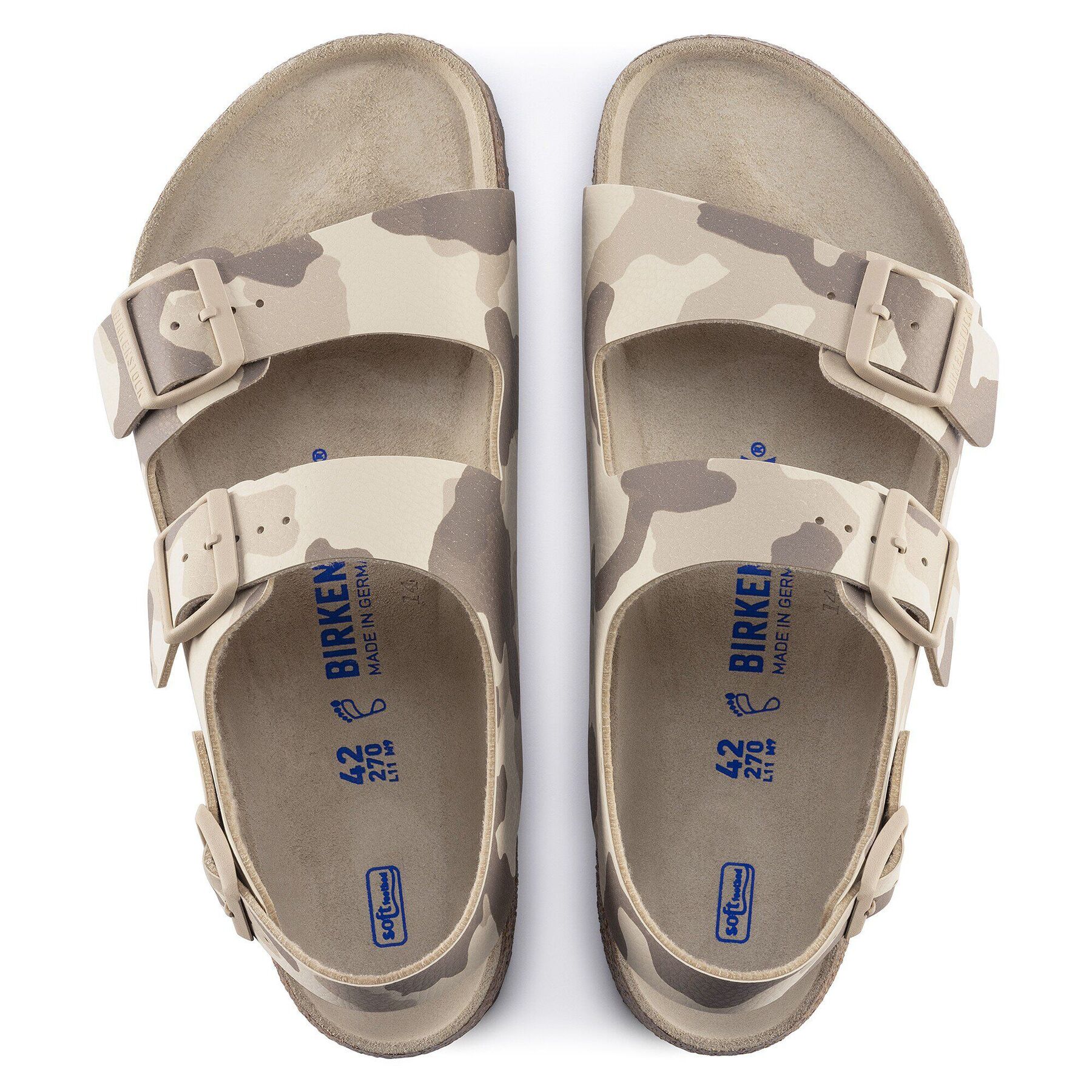 Alternative view of Milano Soft Footbed Birko-Flor