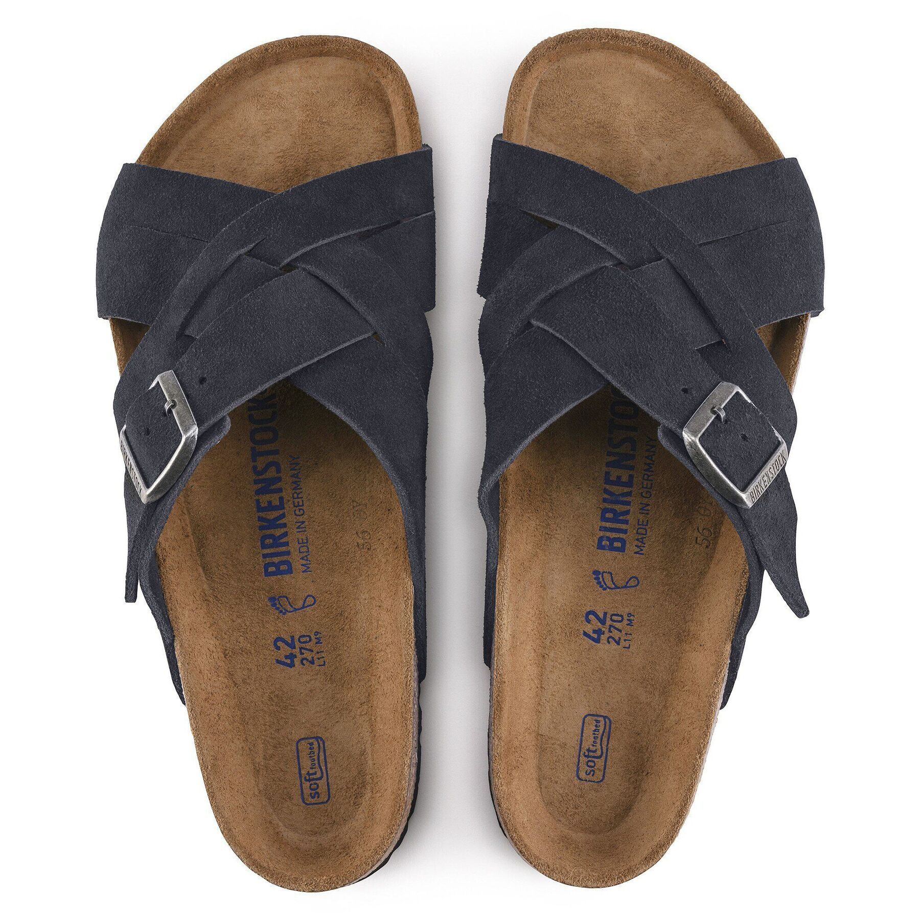 Alternative view of Lugano Soft Footbed Suede Leather