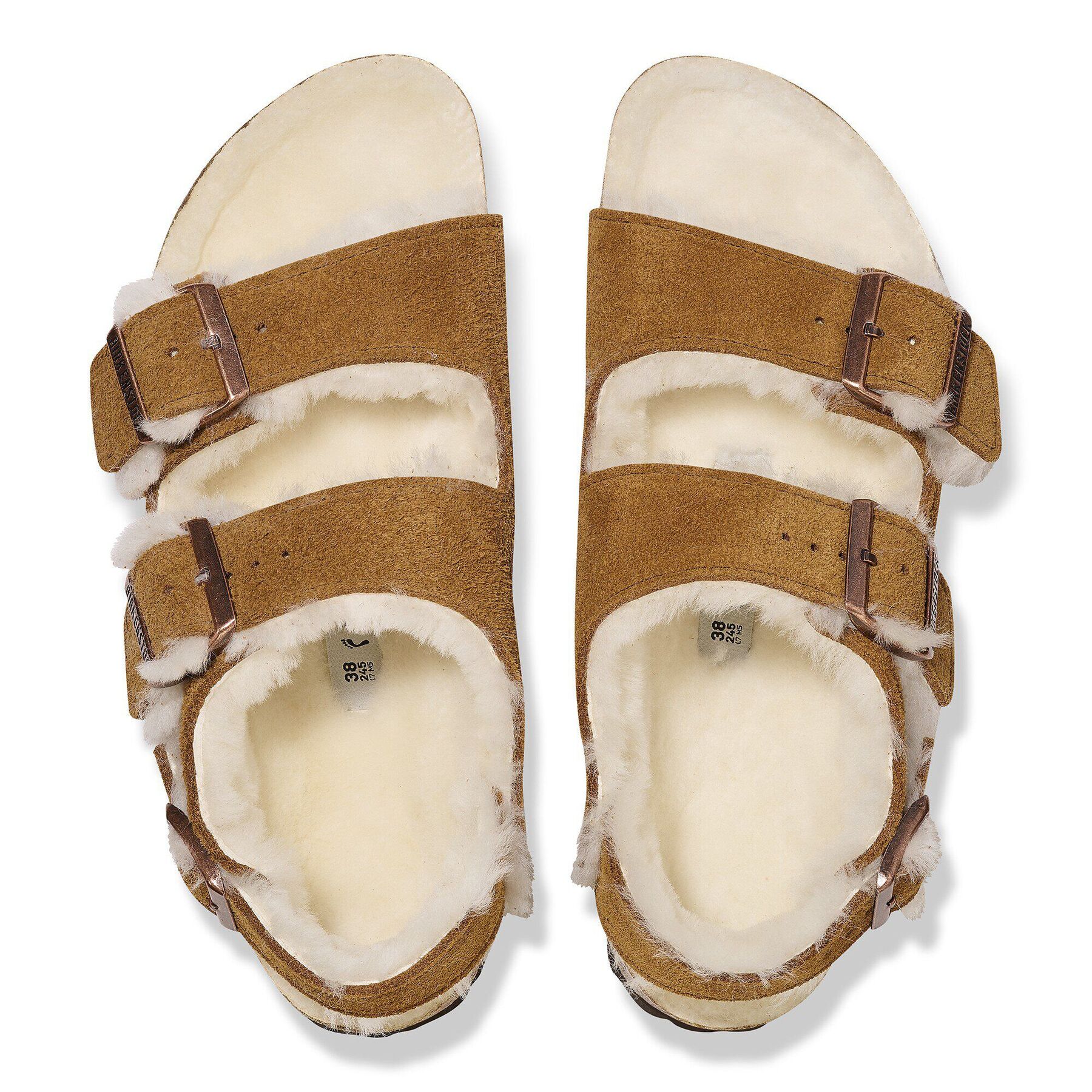 Alternative view of Milano Shearling Suede Leather/Fur