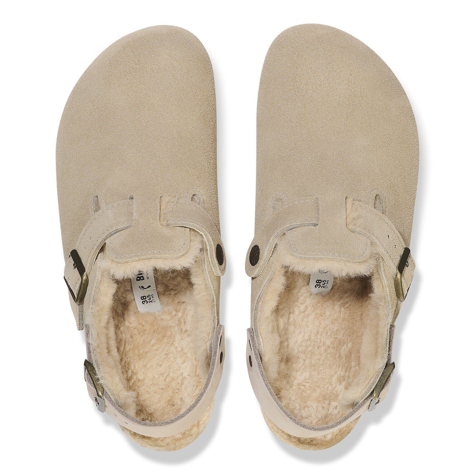 Alternative view of Tokio Shearling Suede Leather