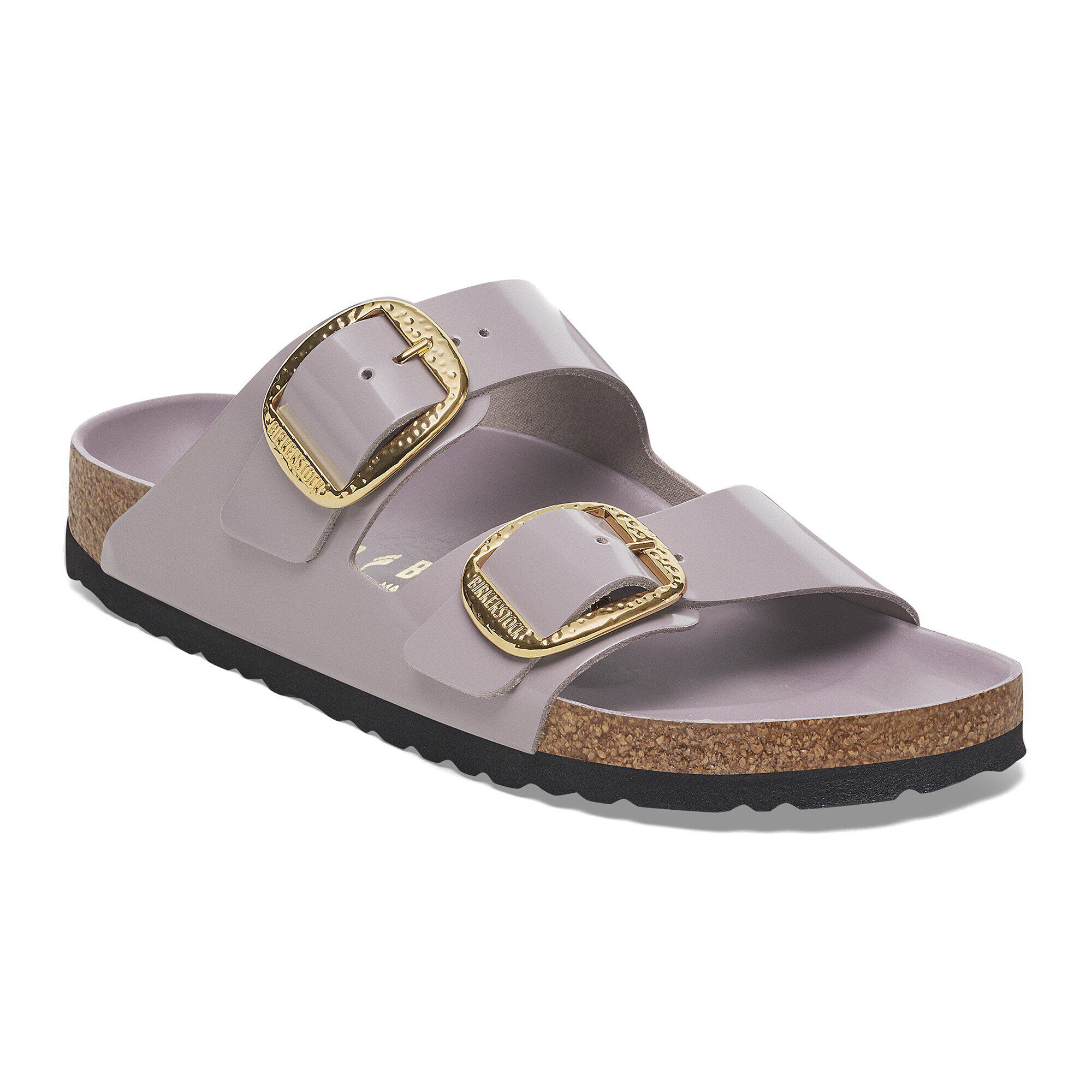 Arizona Big Buckle Natural Leather Patent