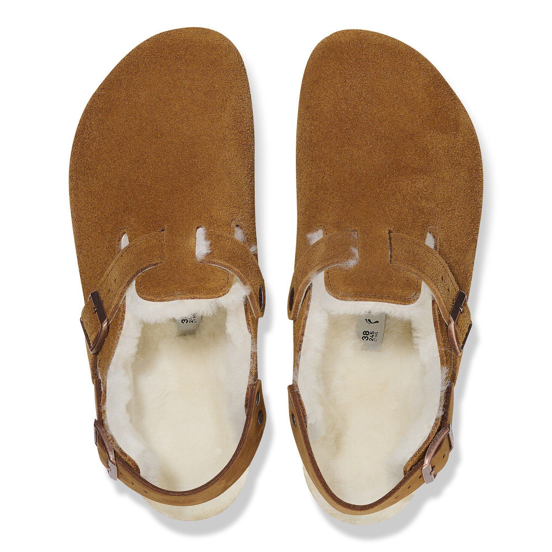 Alternative view of Tokio Shearling Suede Leather