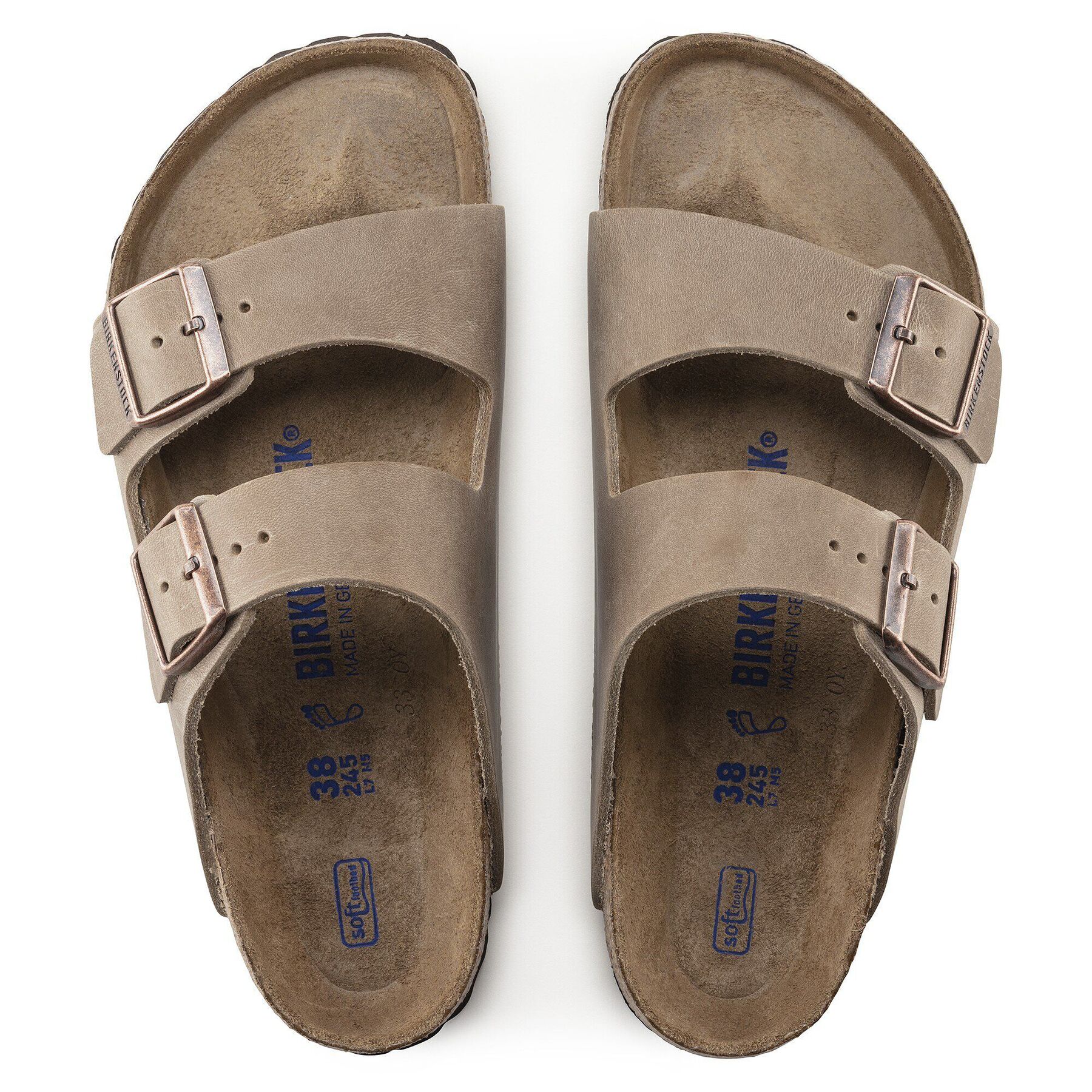 Alternative view of Arizona Soft Footbed Natural Leather Oiled