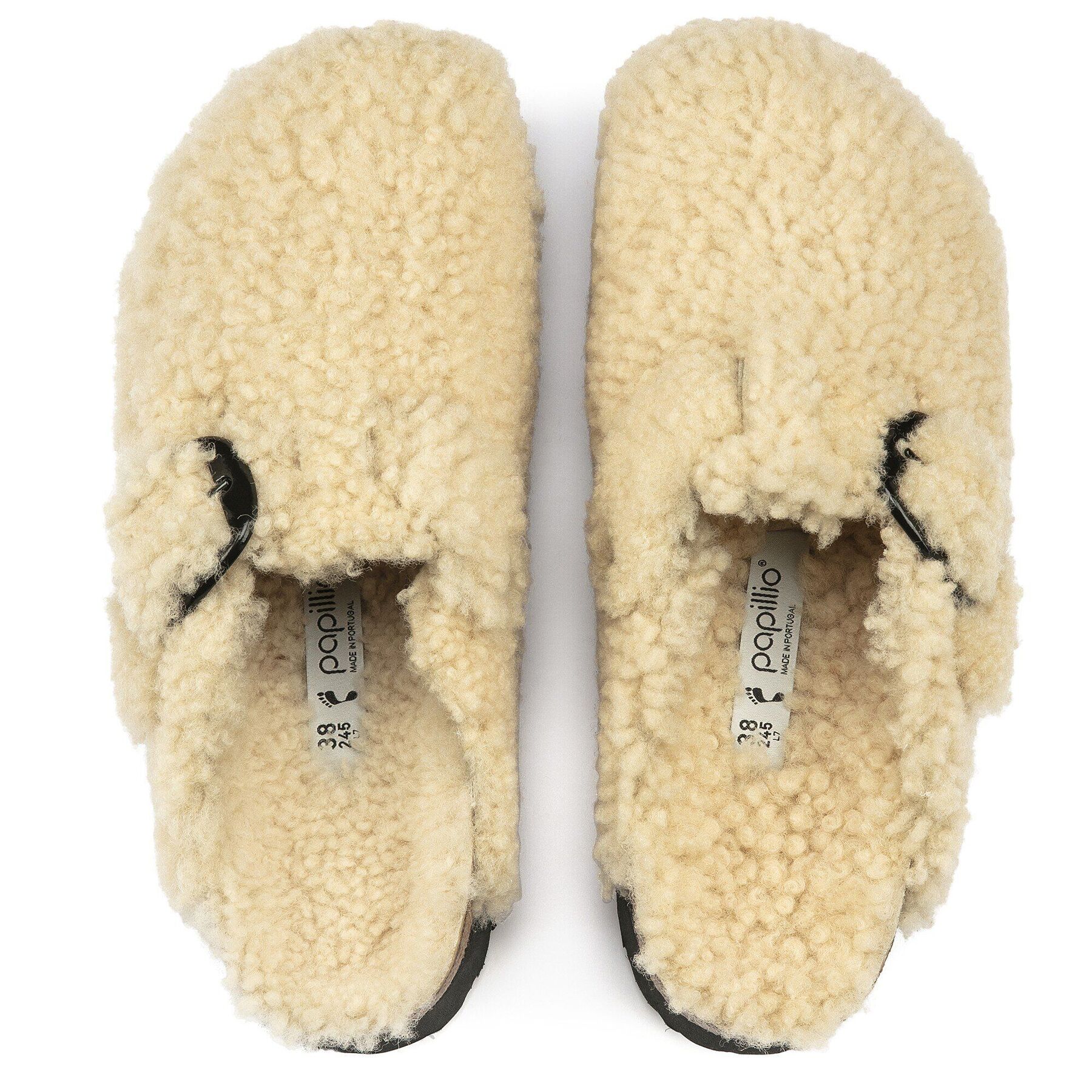 Alternative view of Boston Big Buckle Platform Fur